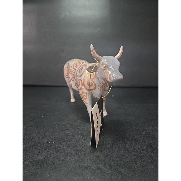 Cow Parade Metallicow Cow Figurine, Westland Giftware, #7306,‎ No Box - Picture 3 of 9